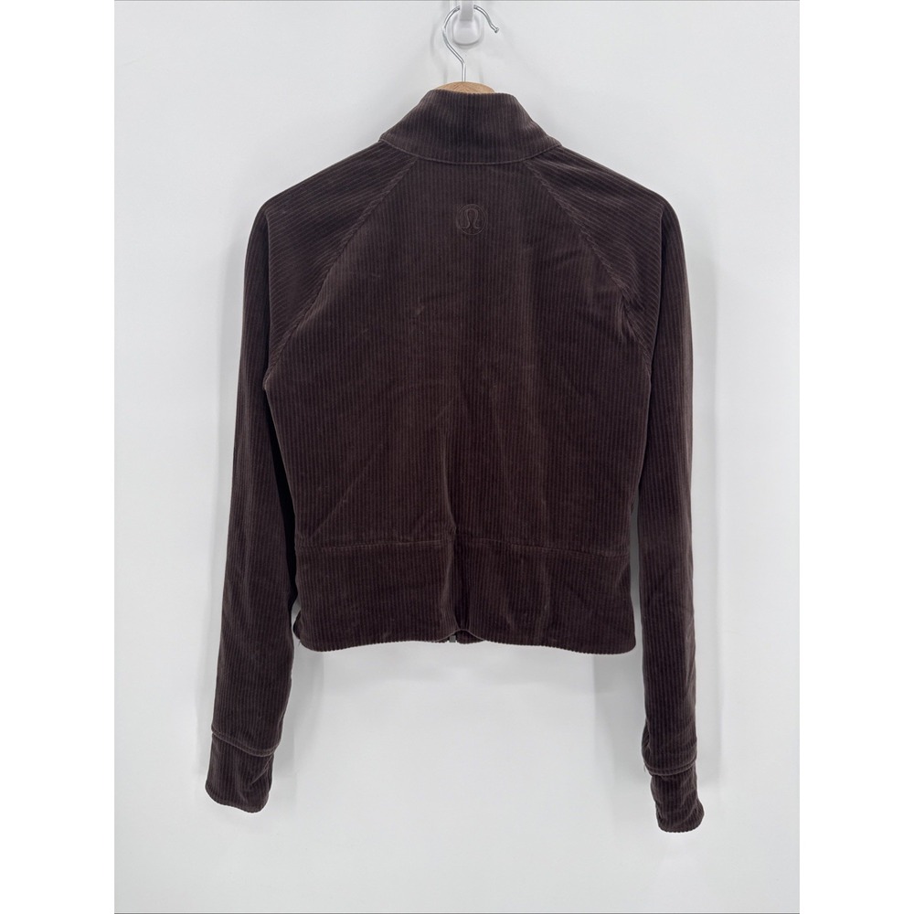 Lululemon Womens 2-Piece Brown Corduroy Track Suit Set Size 8 & 6 Athleisure - Picture 5 of 14